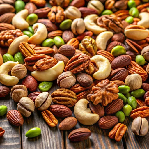 Tipos de Frutos Secos Más Consumidos y Sus Beneficios
